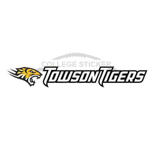 Diy Towson Tigers Iron-on Transfers (Wall Stickers)NO.6576
